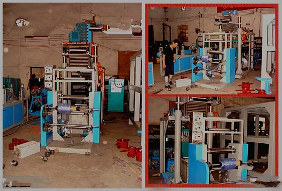 PVC Hot Shrink Film Blowing Machine Set
