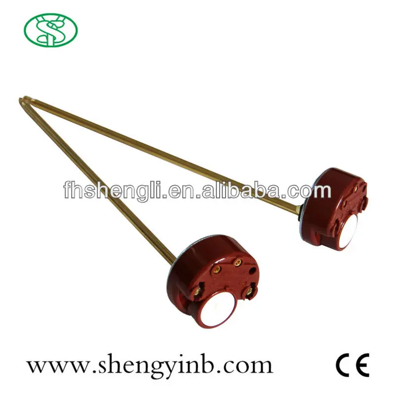 electric tubular immersion heating element for solar water heater