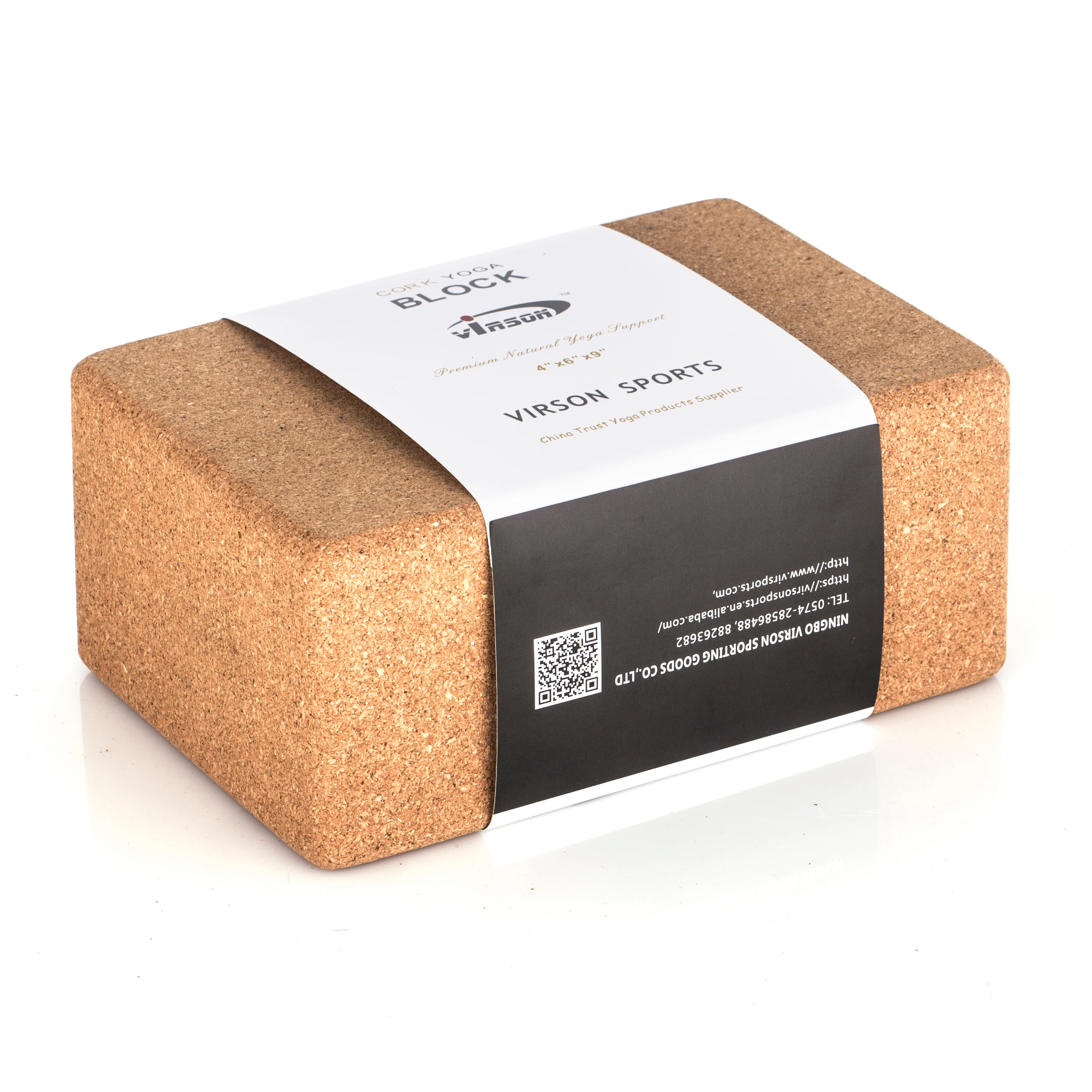 
Wholesale Eco Friendly High Density Natural Cork Yoga Block 