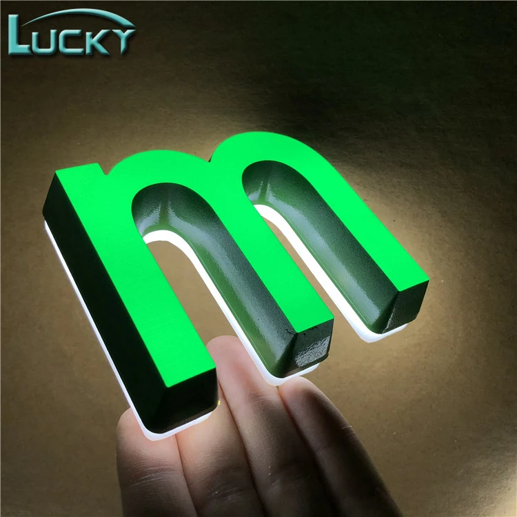 Cheap price Custom led diy led light sign name board