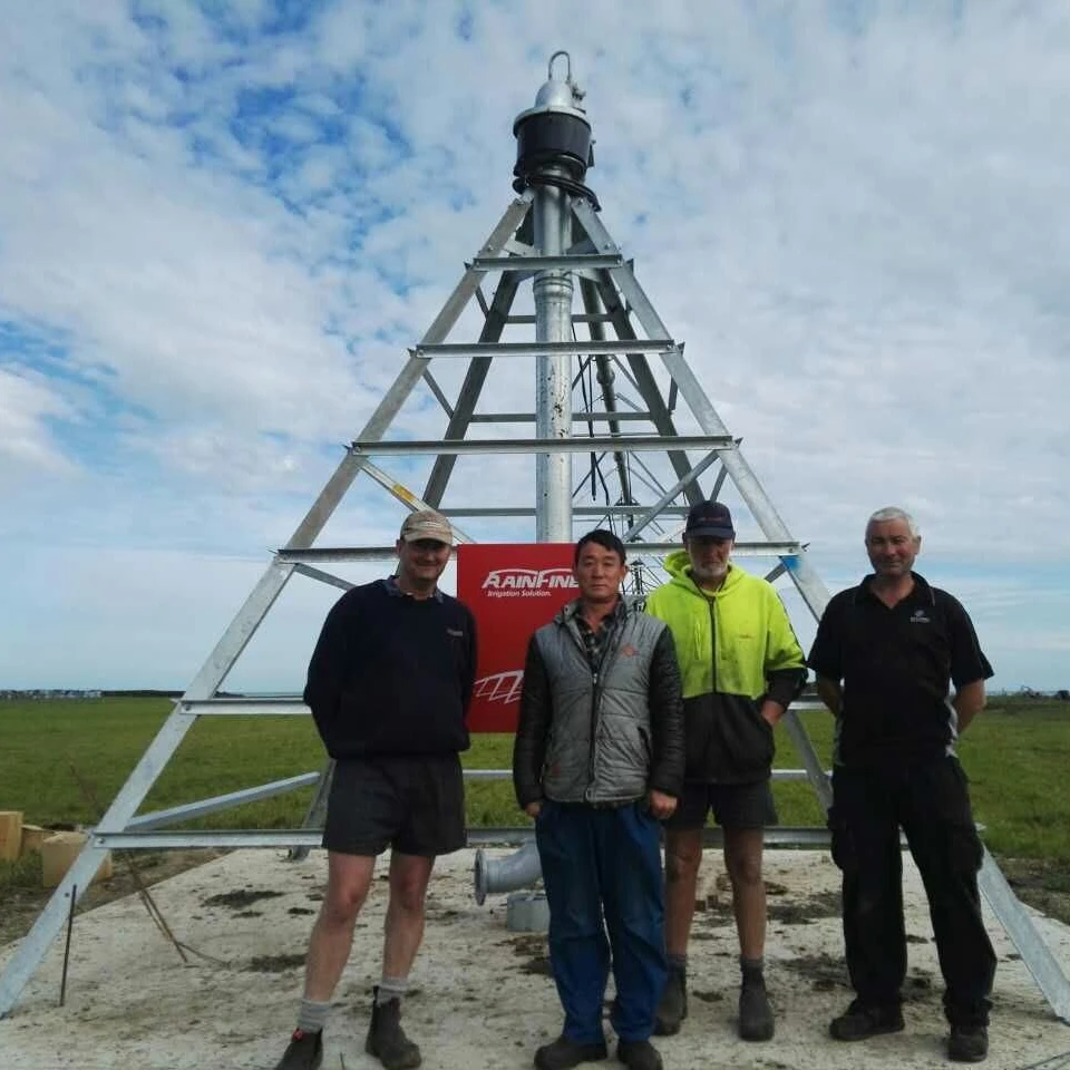 Dalian Rainfine Large Automatic Center Pivot Farm Irrigation Systems Used in Large Field