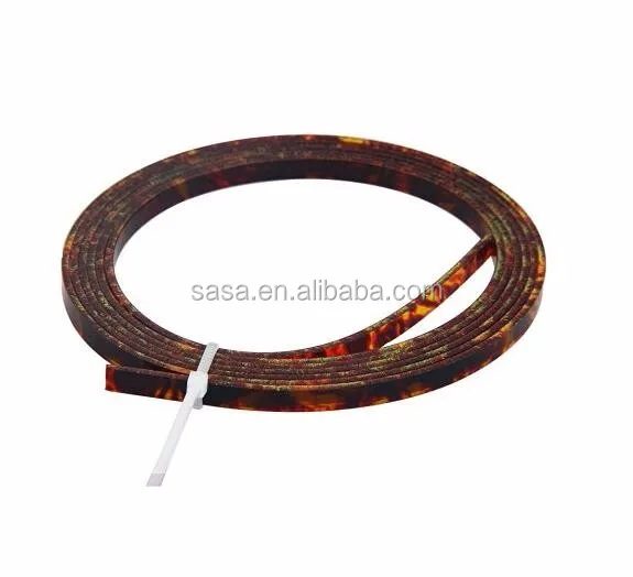 Guitar Neck Body Binding Purfling Strip For Luthier Tool 1650mm X 6mm Celluloid Acoustic Classical Guitars Musical Instrument