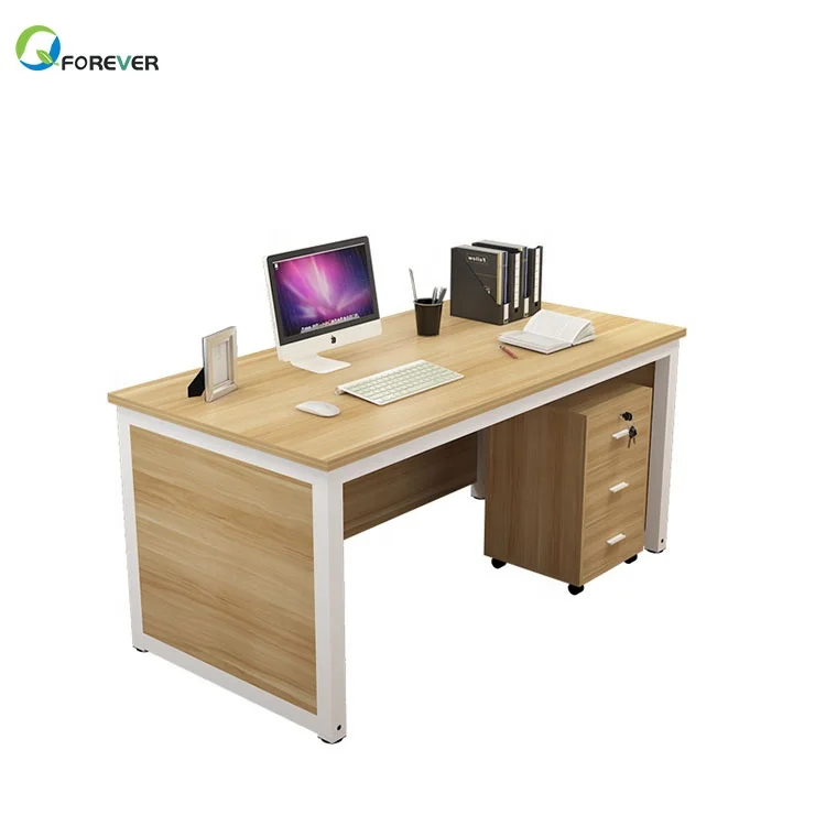 Morden Company Wooden Office Computer PC Desk with Drawer