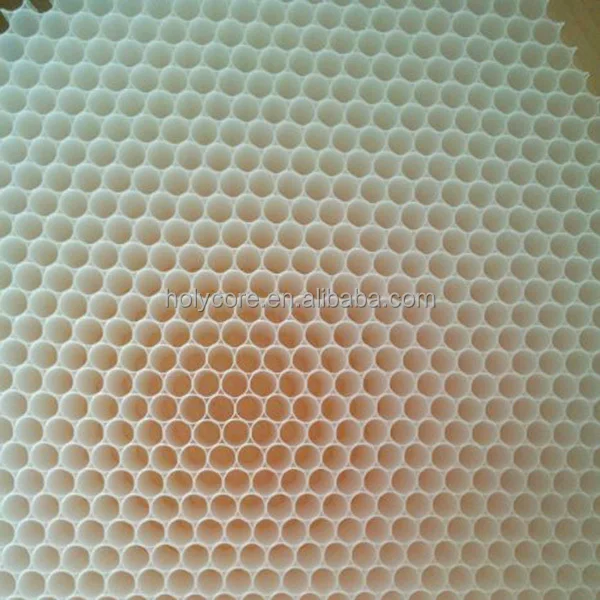 good quality 8mm 10mm 12mm diameter nomex plastic pp honeycomb core holycore