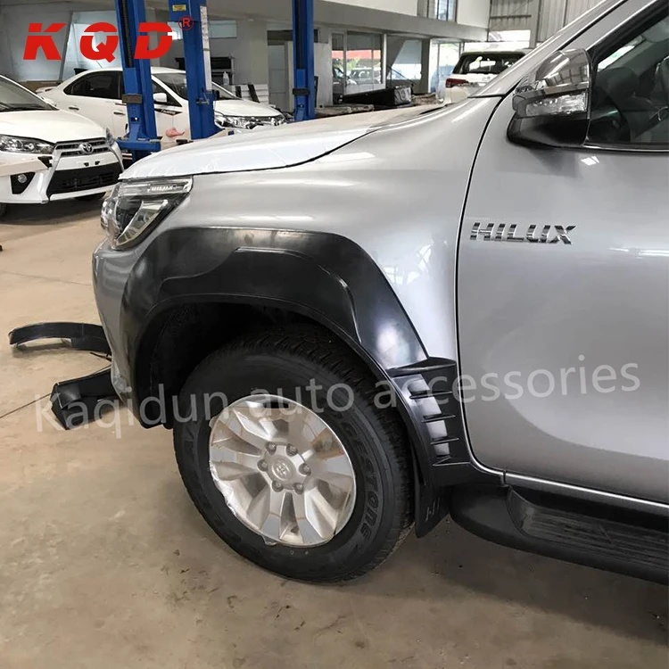  Автозапчасти крыло Колеса внедорожник черного цвета для toyota hilux revo