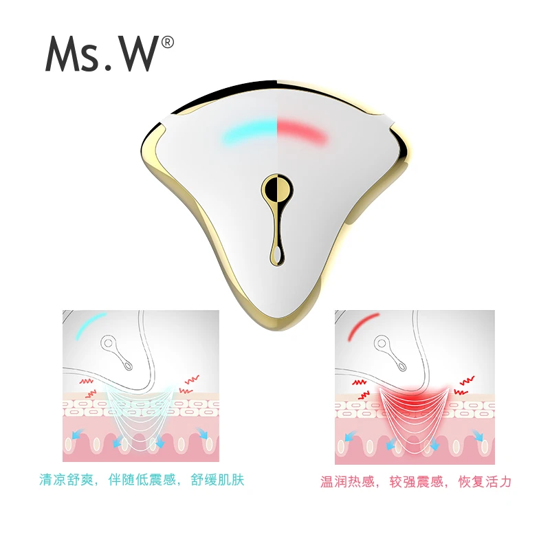 Innovative Products Electric Head Massage Machine Vibration Galvanic Ionic Cold And Heating High Frequency Skin Care Tools