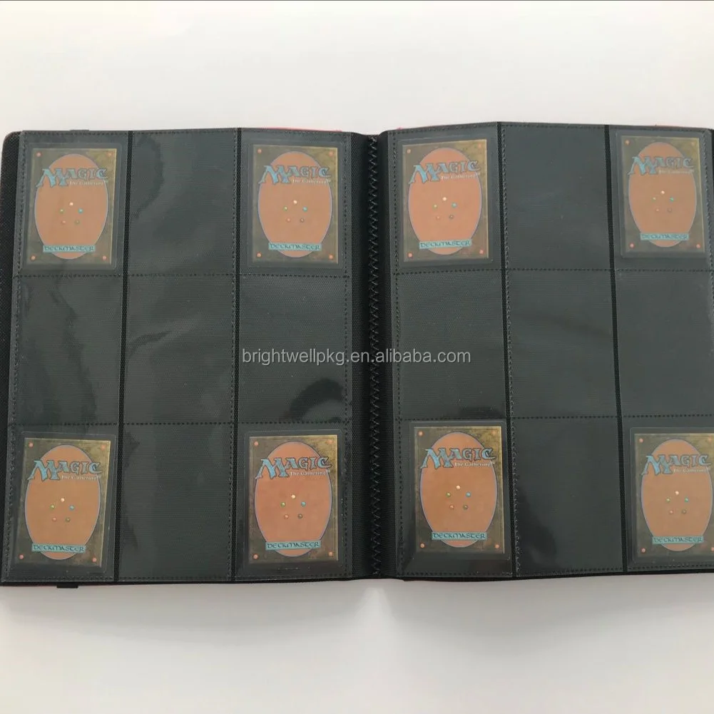 
Pro-Folio 9-Pocket Red Gaming Card Collectors Portfolio 