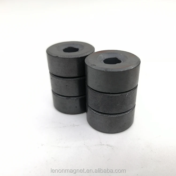 Free sample cheap ferrite magnet 8 pole 10 poles magnetism permanent ferriite magnet