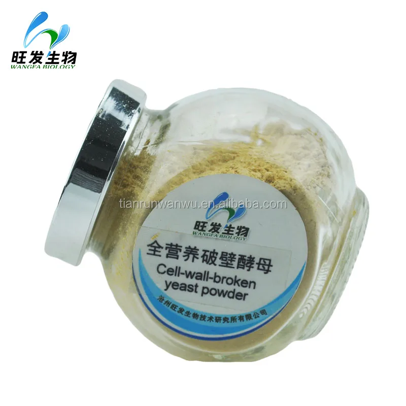 
Cell-wall-broken nutritional yeast protein powder 