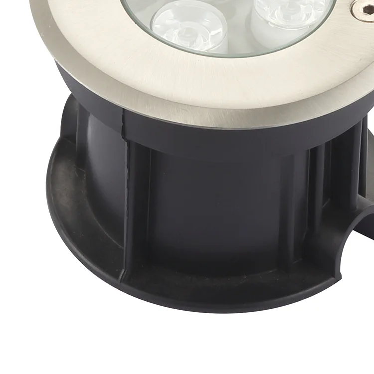 Outdoor Lighting IP68 LED Underground Light 6W Buried Recessed Floor Ground Yard Path Landscape Lamp