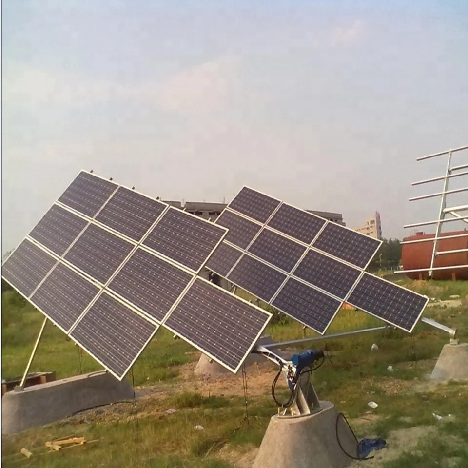 
tilted single axis solar tracker price system 