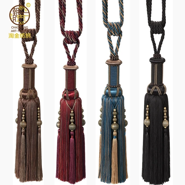 
High Quality Handmade Curtain Tassel Tiebacks 