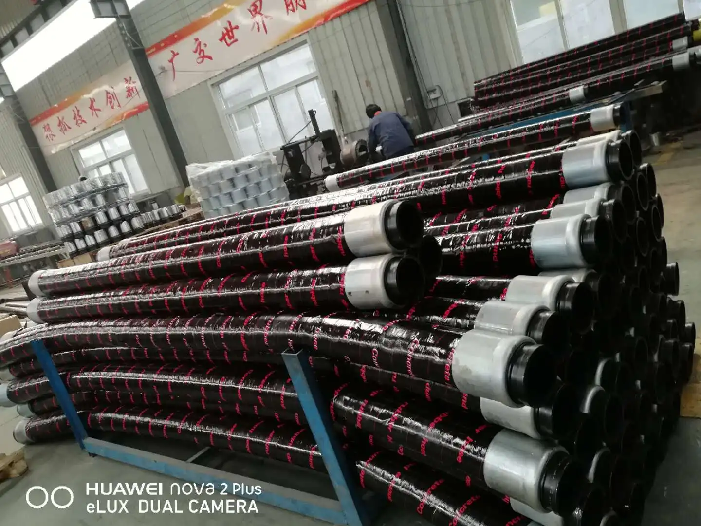 High Pressure DN125 5.5 Inch Cifa Concrete Pumping Rubber Hoses