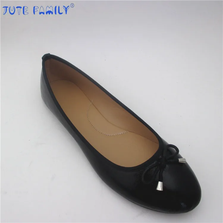 Wholesale Spring Summer PU Material Women Flats Ladies Ballet Casual Shoes