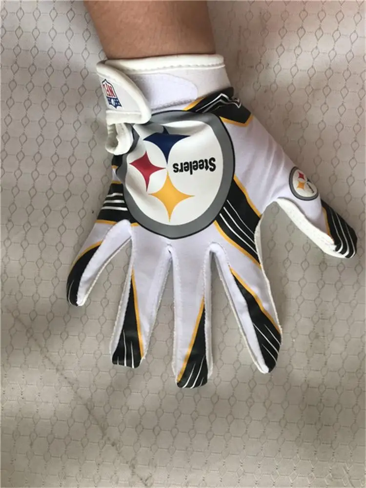 Professional Football Receiver Gloves Children Kids Wearable Anti-Slip Soccer Goalkeeper