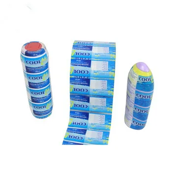 Cheaper Price Waterproof PVC/PET Heat Shrink Label for Bottle Sleeve Wrap