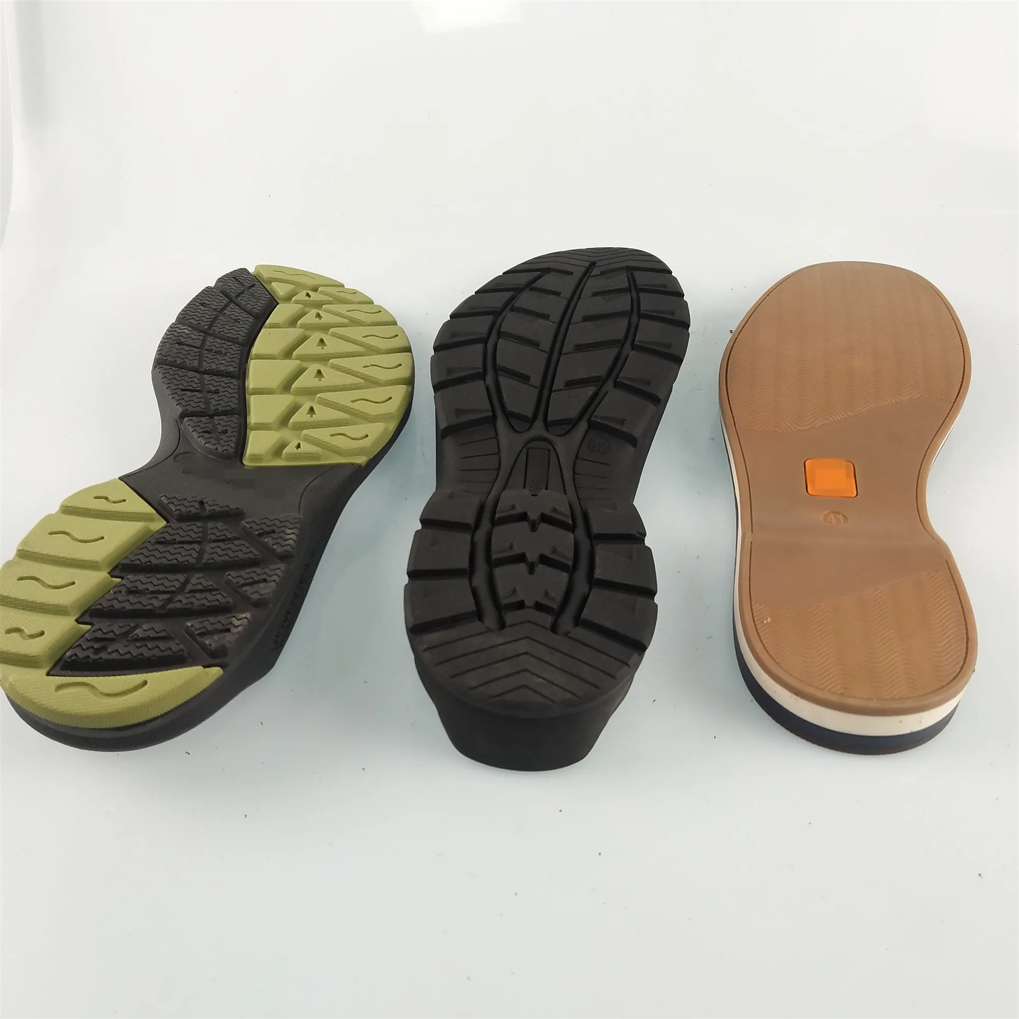 Factory Wholesale Prices OEM Service Free Samples Men TPR Material Shoe Soles