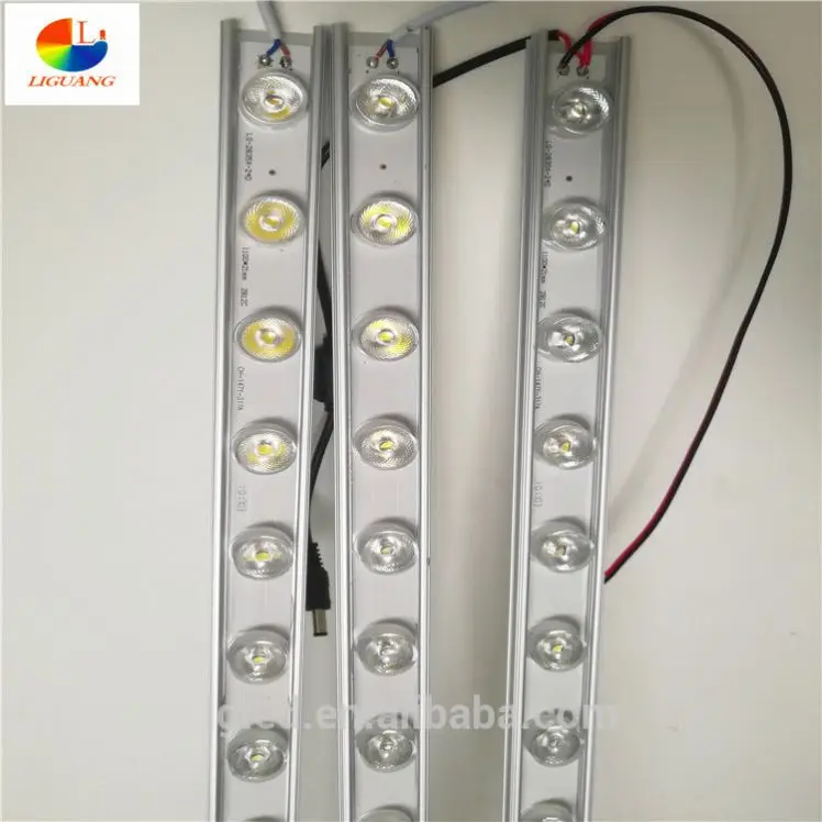 Коммерческое освещение ультра тонкий 12 В белый цвет алюминий 3014 smd жесткие светодиодные полосы света