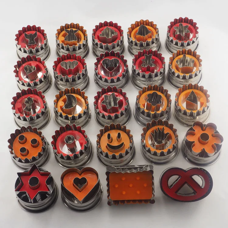 
Stainless steel flower cake mold biscuit cake mold sandwich cream cake mold 