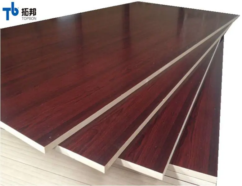 Competitive price of 18mm white oak melamine mdf
