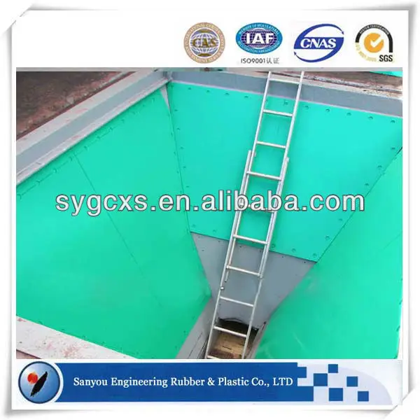 Granary plate liner/super-slide plastic dump truck and trailer liners/low temperature - resistant truck bed liner