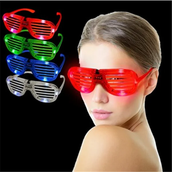 Fashion Happy New Year Led Flashing Glasses For Kids