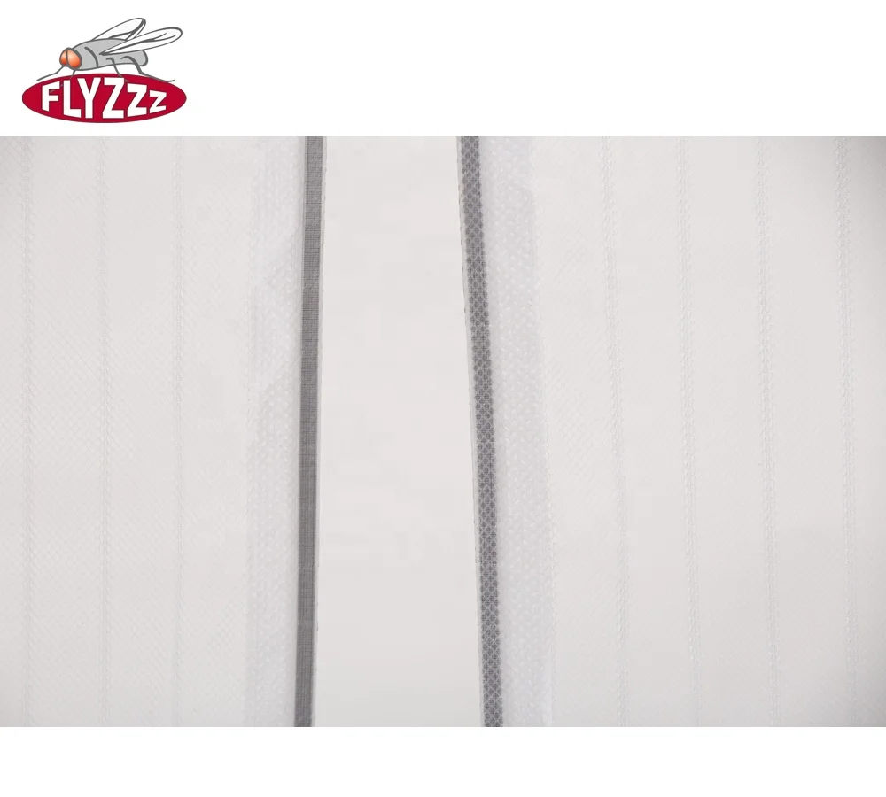 Factory price anti insect screen mesh polyester DIY magnet mosquito net door curtains