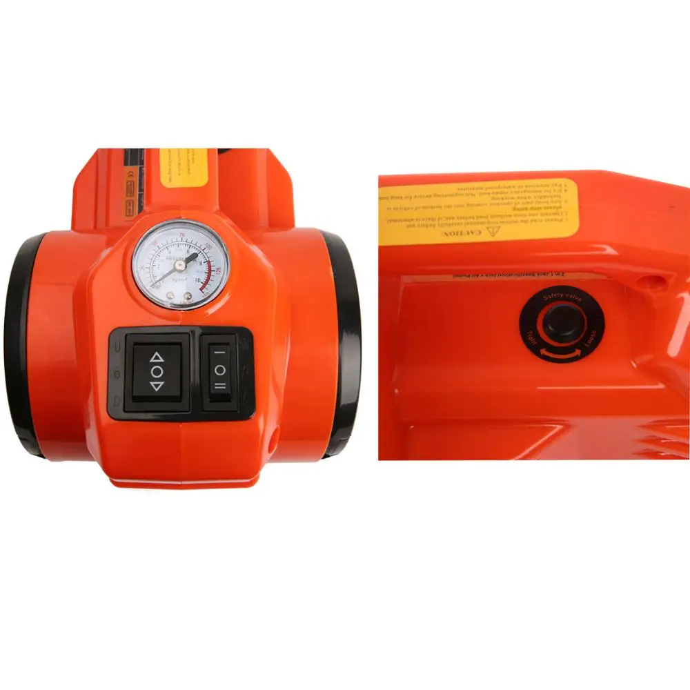 LATEST TOP QUALITY 12v Impact OEM/ODM 12v dc electric car jack and wrench with air compressor