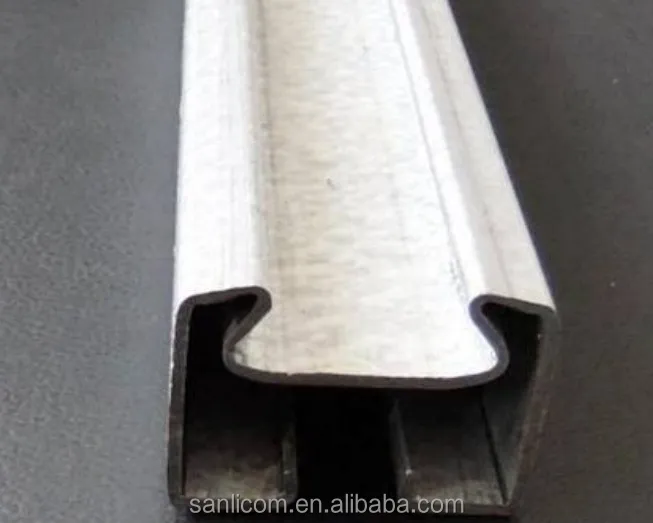 STEEL AND ALUMINUM Film LOCKING PROFILE for Plastic greenhouse