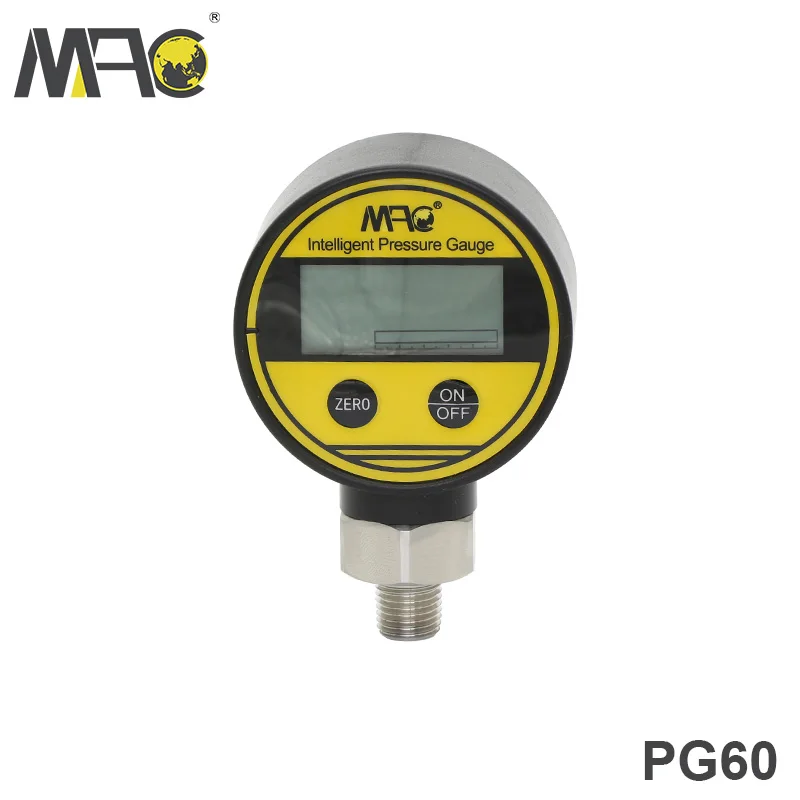 Macsensor transmitter Pure Oxygen Gas Digital Pressure Gauge