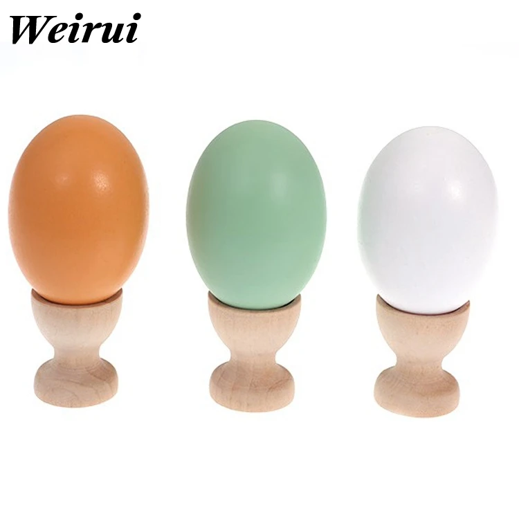 
Wooden egg duck egg chicken nest toy kindergarten children puzzle DIY egg Easter graffiti painting 