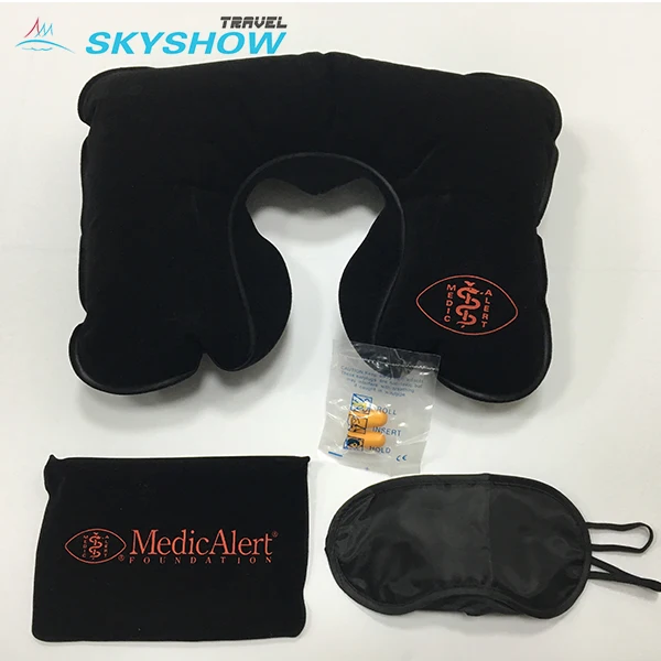 Супер свет Открытый Высокое качество путешествия шею кемпинг надувная подушка