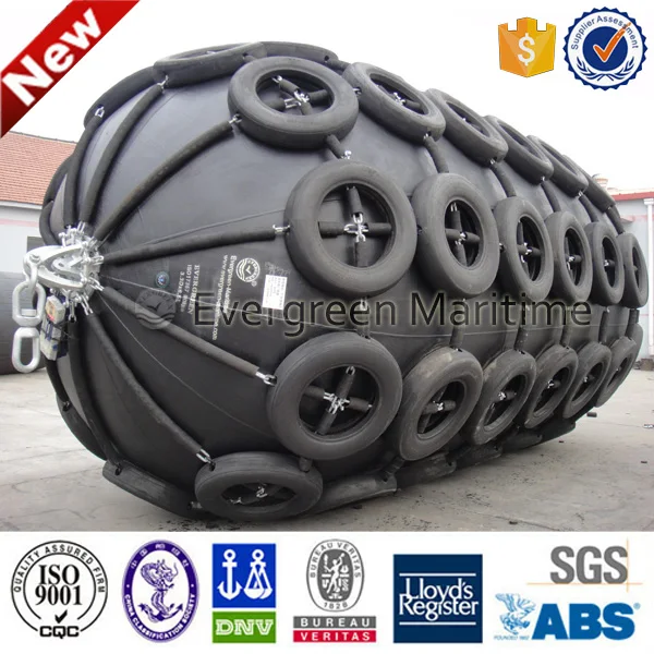 
ISO 17357 yokohama type Inflatable Boat Rubber Fender cylinder fender 