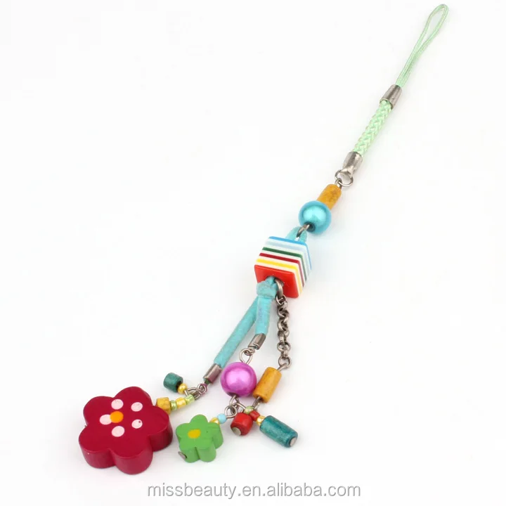 Модный кулон для мобильного телефона в форме цветов