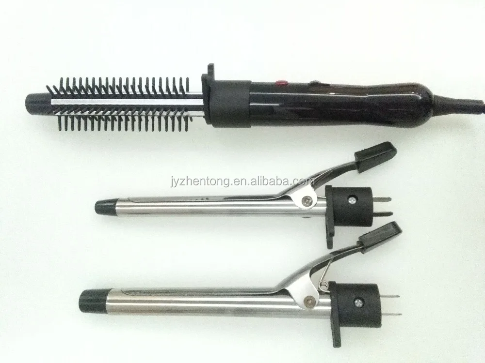 Professional Cheap Wholesale Private Label  3 In 1 Iron New Interchangeable Hair Curler