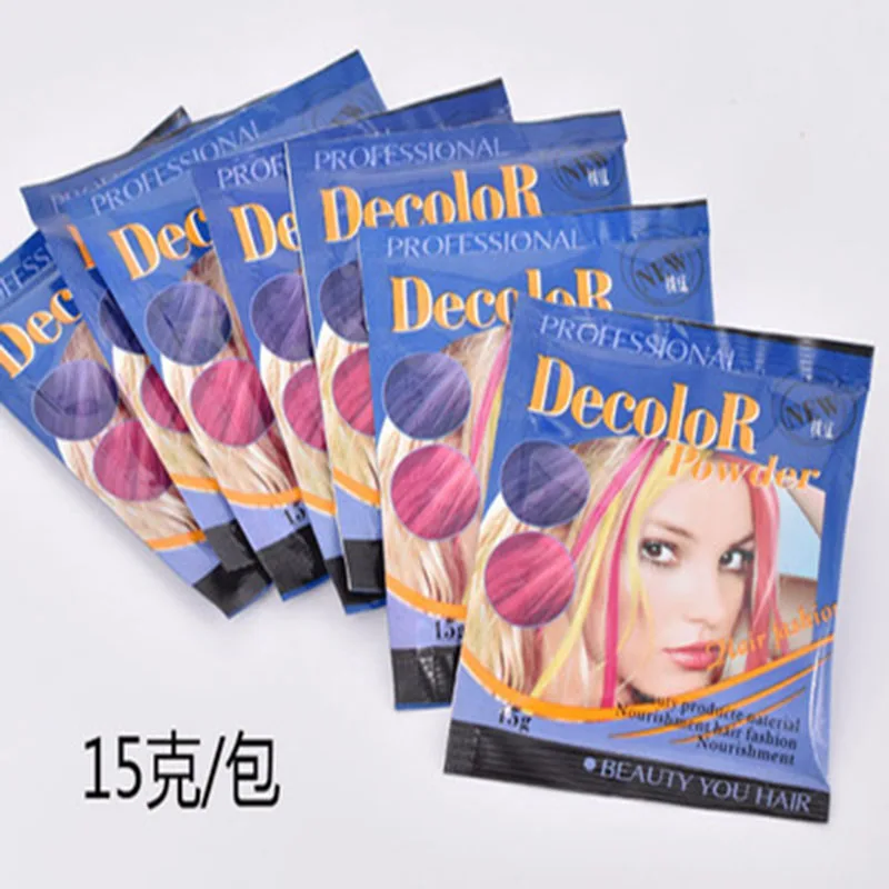 Professional Hair Bleach And Dye One Step Semi Permanent Hair Color Highlight Hair Bleaching Powder