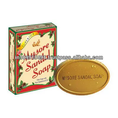 75 gm Mysore Sandal Soap : Soap with sandalwood oil