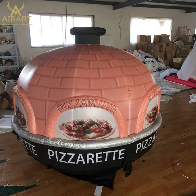 advertising inflatable Custom inflatable cooker shaped pizza balloon for sale
