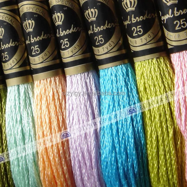 Wholesale custom embroidery thread , sewing thread on sale