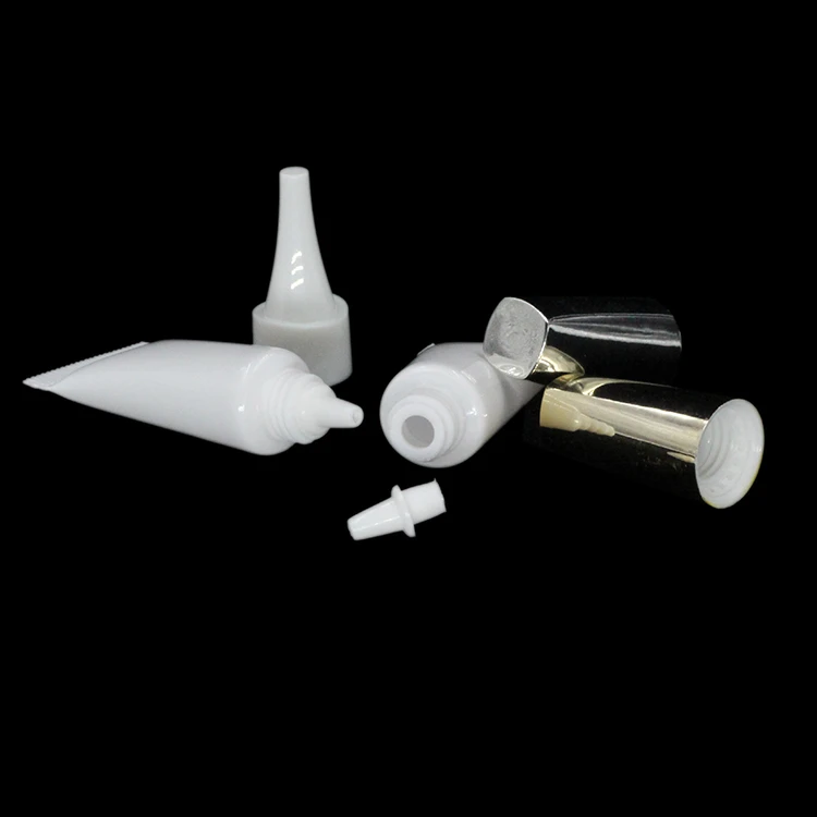 IBELONG оптовая продажа, Белая пустая пластиковая Мягкая трубка для крема для глаз, 5 мл