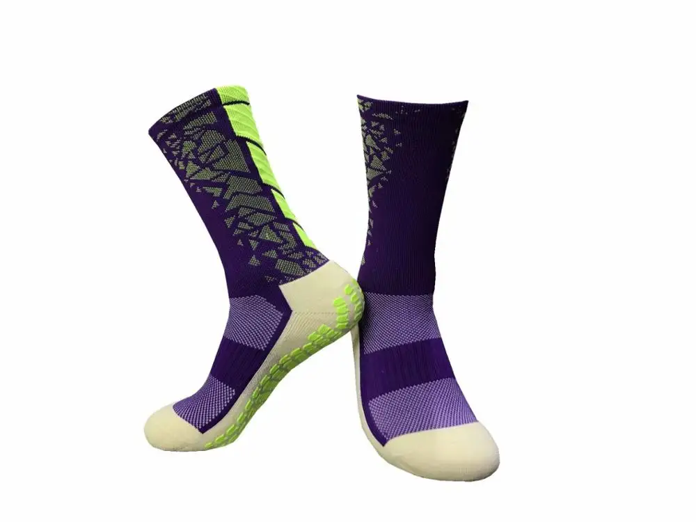 Wholesale high quality custom logo American black football socks