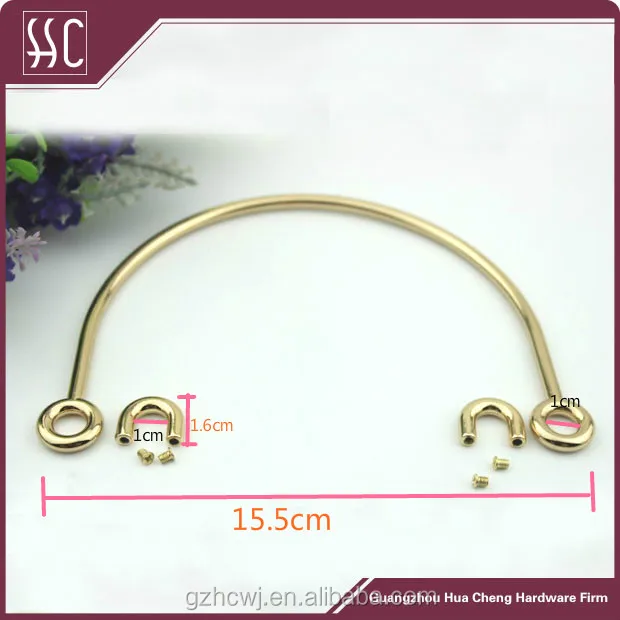 Bag hardware box purse frame clutch flex frame handbag wallet bag