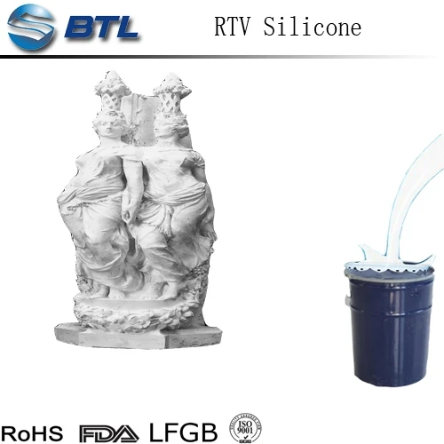 Hot sale rtv molding silicone rubber liquid silicone for concrete mold making