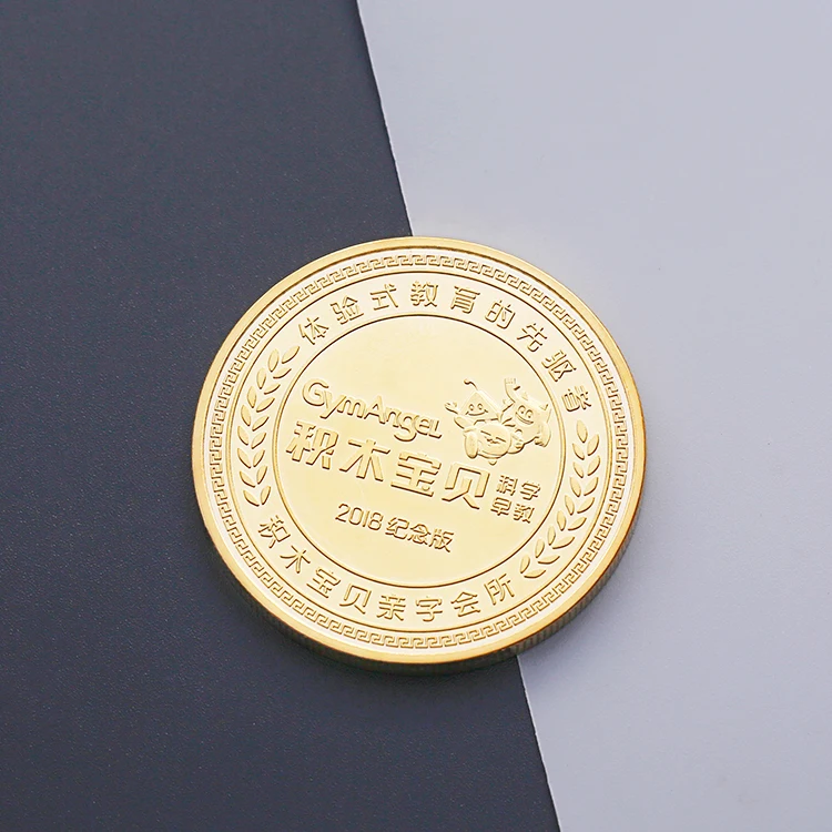 custom old metal ancient thailand dragon gold coins