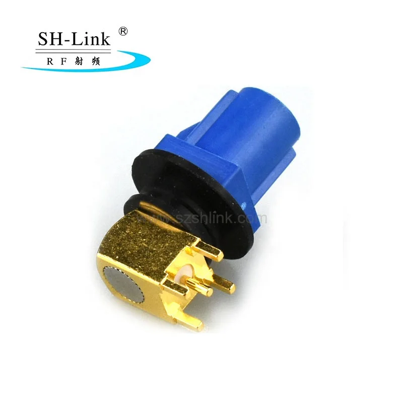 FAKRA C type male Blue for GPS waterproof connector