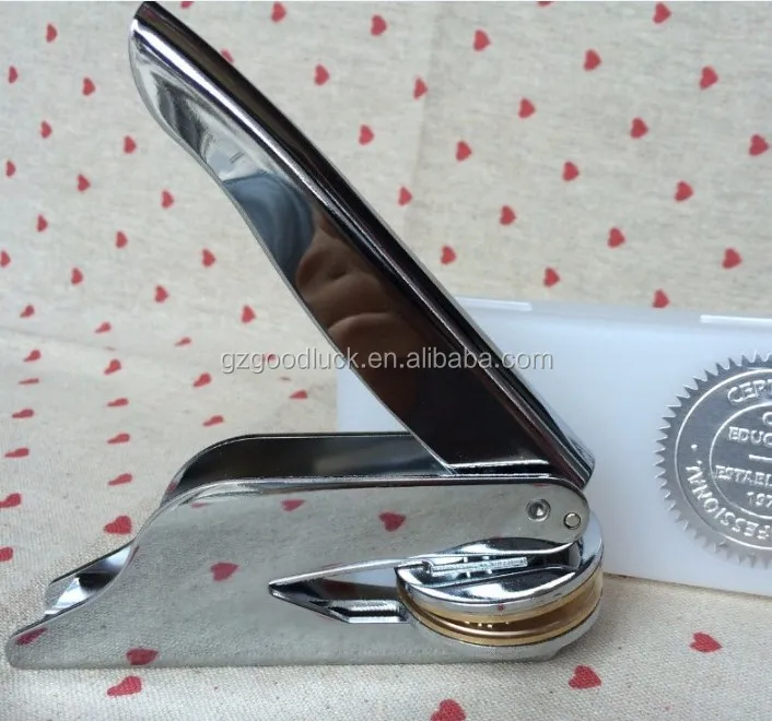 Hot customize Embossing stamp with your logo,Personalized Embossing Seal for Letter head Wedding Envelope