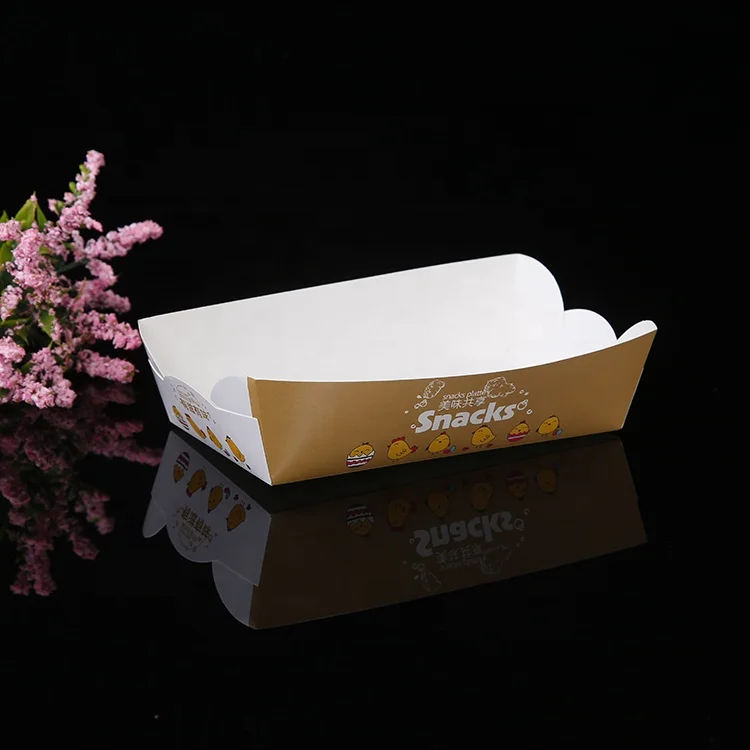 
Paper party food trays paper serving trays hot dog tray party side dishes 