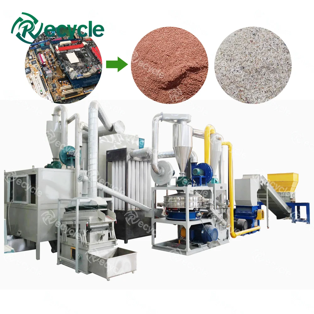 E Waste Copper Powder Recycling Machine