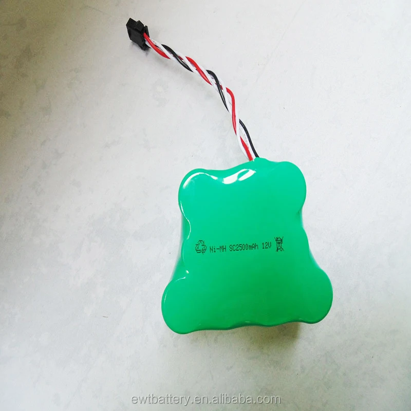 Hot sale ni-cd NIMH 7.2V 10.8V 14.4V SC aa 1000mah 380t robot battery pack for sweep/mopping robot cleaner battery