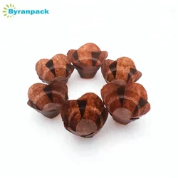 150*150*50 мм бытовые коричневые мини выпечки лотоса формочки для кексов чехол